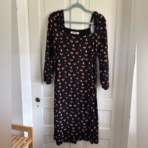 Biden floral dress size US 10